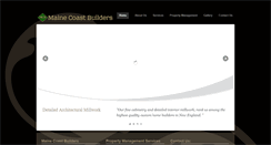 Desktop Screenshot of mainecoastbuilders.com