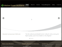 Tablet Screenshot of mainecoastbuilders.com